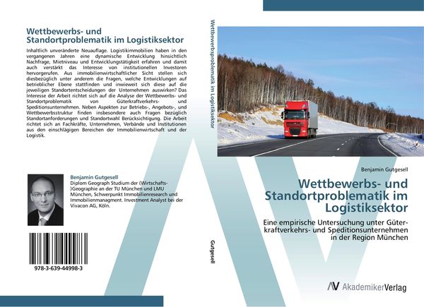 Produktbild: Wettbewerbs- und Standortproblematik im Logistiksektor
