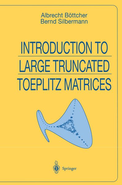 Produktbild: Introduction to Large Truncated Toeplitz Matrices