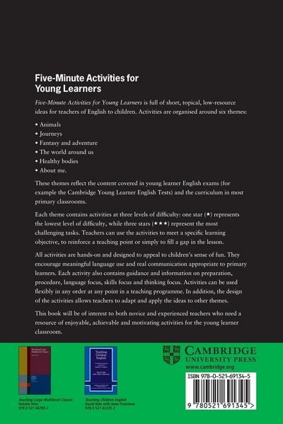 Produktbild: Five-Minute Activities for Young Learners