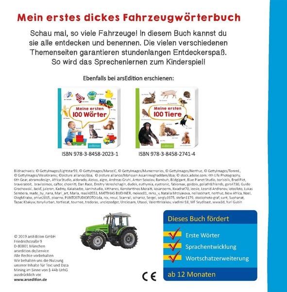 Produktbild: Meine ersten 100 Fahrzeuge