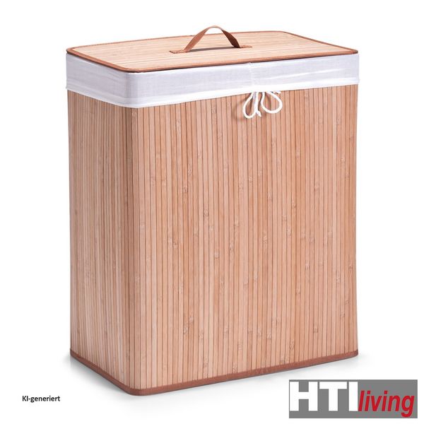 Produktbild: HTI-Living W&auml;schesammler 2 Kammern Bambus W&auml;schesammler 2 Kammern Bambus