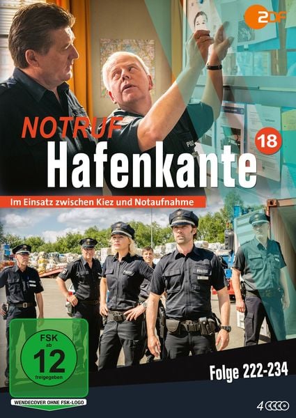 Produktbild: Notruf Hafenkante 18 - Folgen 222-234 [4 DVDs]