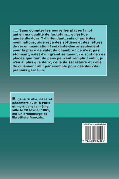 Produktbild: Le Secr&eacute;taire et le Cuisinier