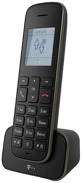 Produktbild: Telekom Sinus 207 Pack DECT Mobilteil Schwarz