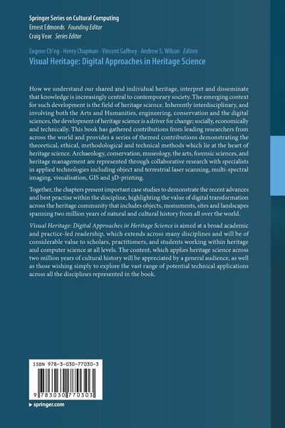 Produktbild: Visual Heritage: Digital Approaches in Heritage Science