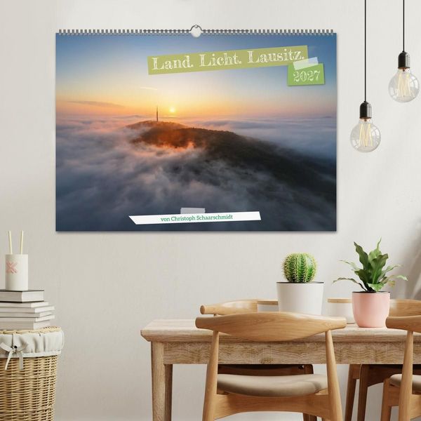 Produktbild: Land. Licht. Lausitz. (Wandkalender 2027 DIN A2 quer), CALVENDO Monatskalender