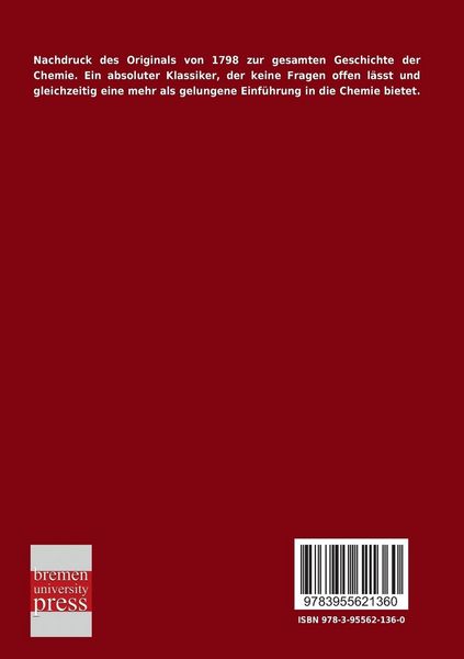 Produktbild: Geschichte der Chemie