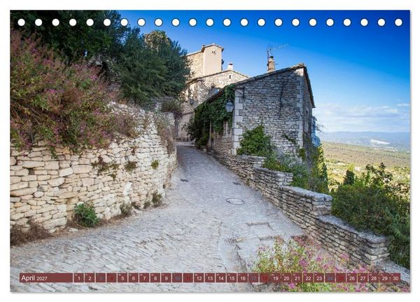 Produktbild: Frankreich. Ein Streifzug durch die D&ouml;rfer der franz&ouml;sischen Provence (Tischkalender 2027 DIN A5 quer), CALVENDO Monatskalender