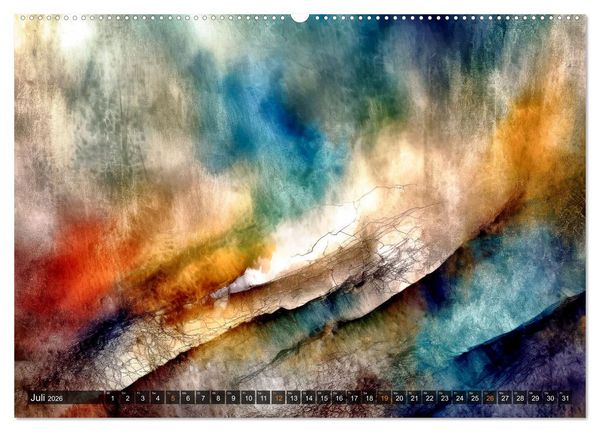 Produktbild: Spiel der Farben und Formen (hochwertiger Premium Wandkalender 2026 DIN A2 quer), Kunstdruck in Hochglanz