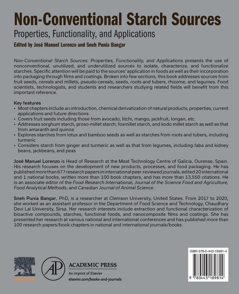 Produktbild: Non-Conventional Starch Sources