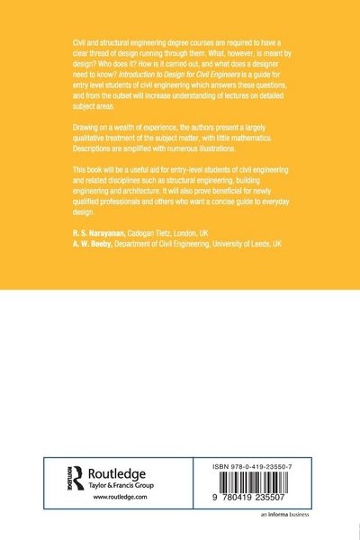 Produktbild: Introduction to Design for Civil Engineers