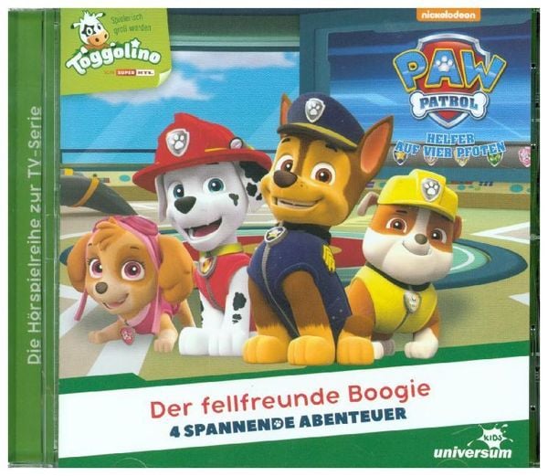 Produktbild: Paw Patrol CD 2. Der fellfreunde Boogie.
