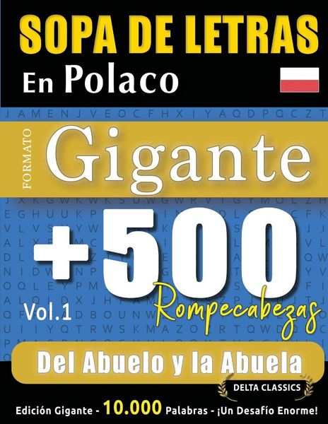 Produktbild: Sopa De Letras En Polaco Formato Gigante