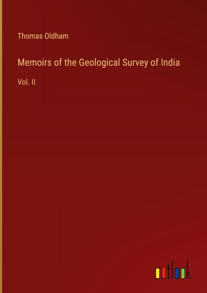 Produktbild: Memoirs of the Geological Survey of India