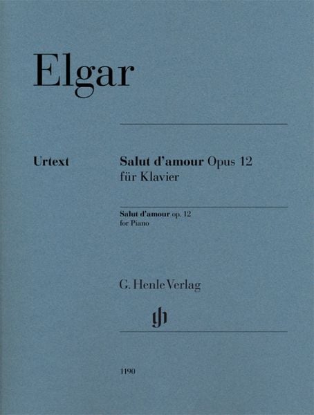 Edward Elgar - Salut d’amour op. 12 für Klavier