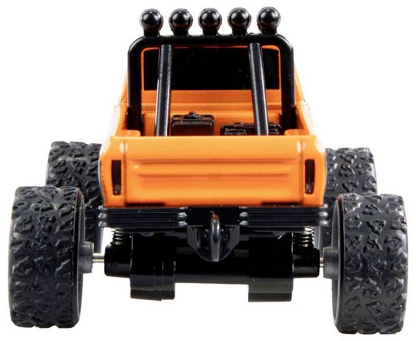 Produktbild: Amewi Orange Brushed 1:64 RC Modellauto Elektro Monstertruck Heckantrieb (2WD) RtR 2,4 GHz mit Lichteffekt, inkl. Akku und Ladekabel