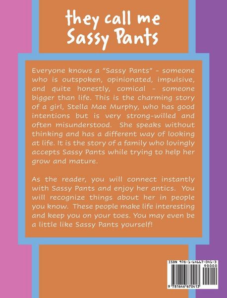 Produktbild: They Call Me Sassy Pants