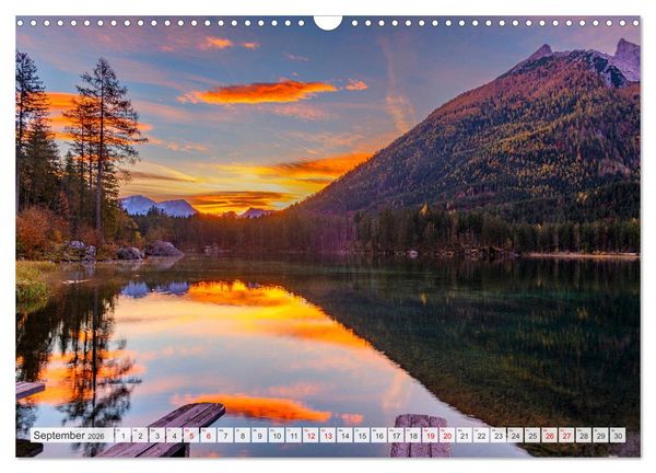 Produktbild: Urlaub im Berchtesgadener Land (Wandkalender 2026 DIN A3 quer), CALVENDO Monatskalender