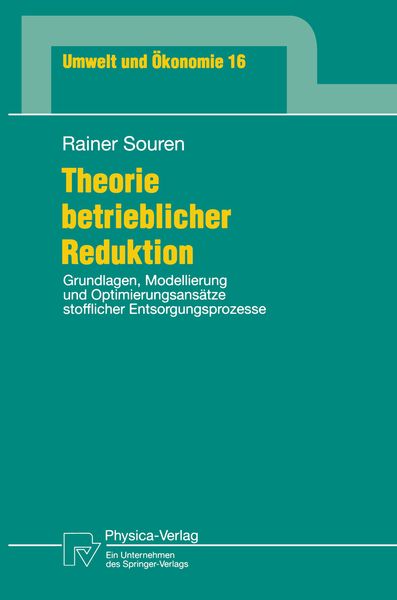 Produktbild: Theorie betrieblicher Reduktion