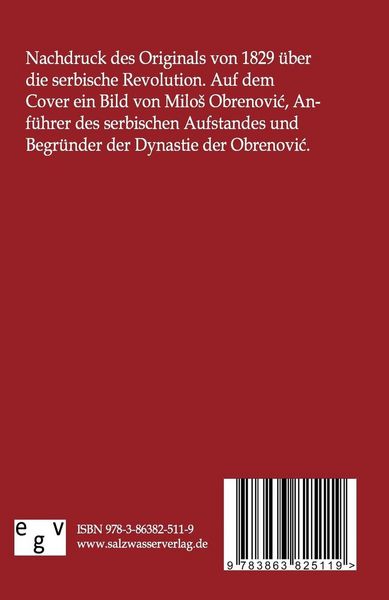 Produktbild: Die serbische Revolution