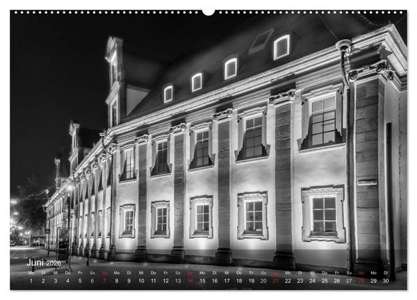 Produktbild: Heilbronn bei Nacht (hochwertiger Premium Wandkalender 2026 DIN A2 quer), Kunstdruck in Hochglanz