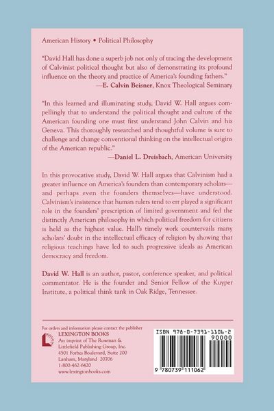 Produktbild: Genevan Reformation and the American Founding