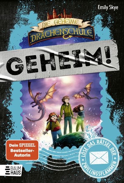Produktbild: Die geheime Drachenschule: L&ouml;se das R&auml;tsel der Zwillingsflammen
