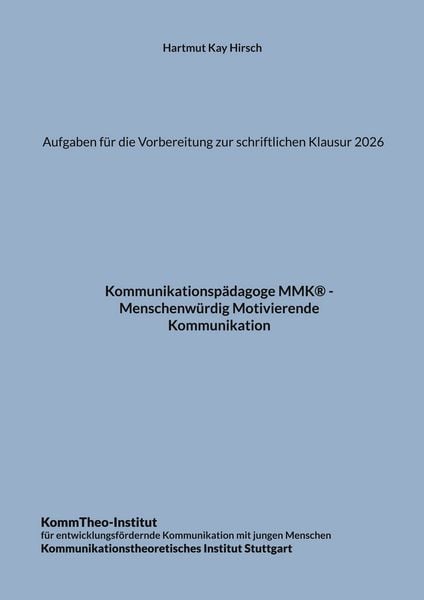 Produktbild: Aufgaben f&uuml;r die Vorbereitung zur schriftlichen Klausur 2026