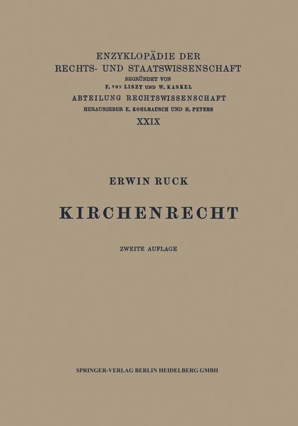 Produktbild: Kirchenrecht