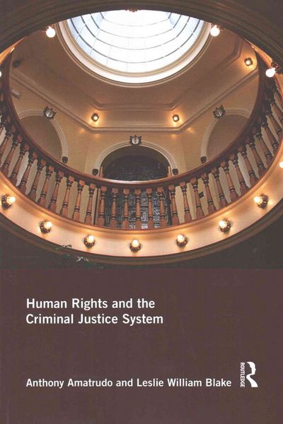Produktbild: Human Rights and the Criminal Justice System