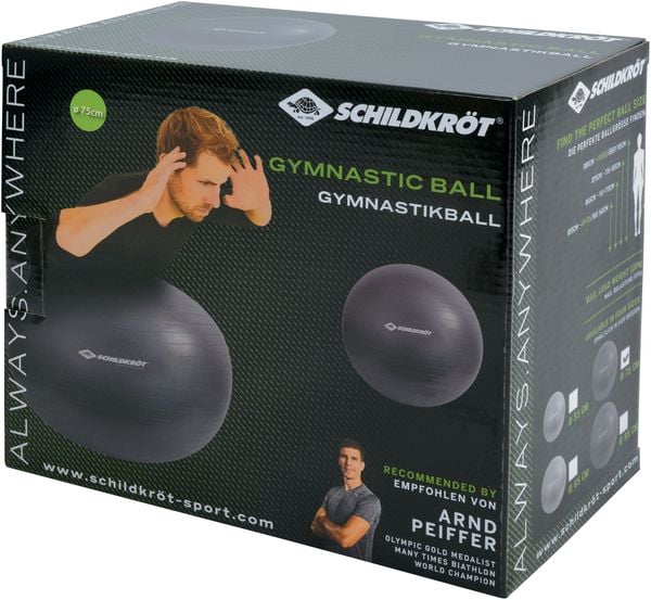 GYMNASTIKBALL 75cm, (anthracite)