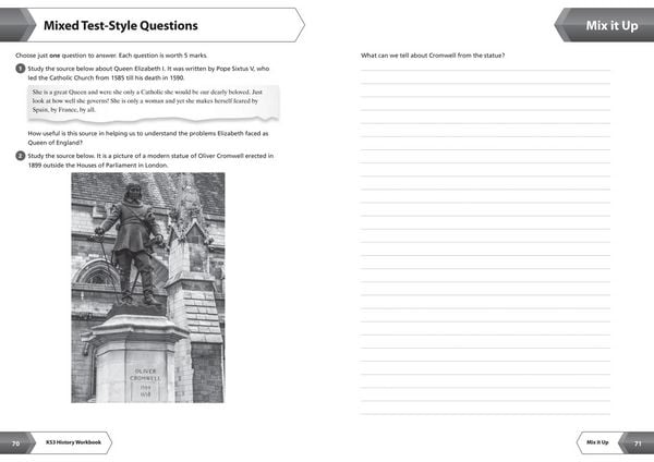 Produktbild: KS3 History Workbook