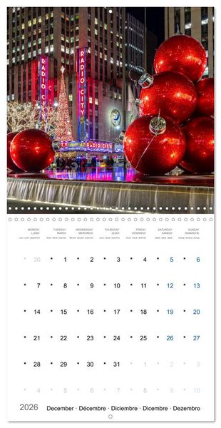 Produktbild: World Cities at Night (Wall Calendar 2026 12 &times; 12 Inch) CALVENDO 12 Month Wall Calendar