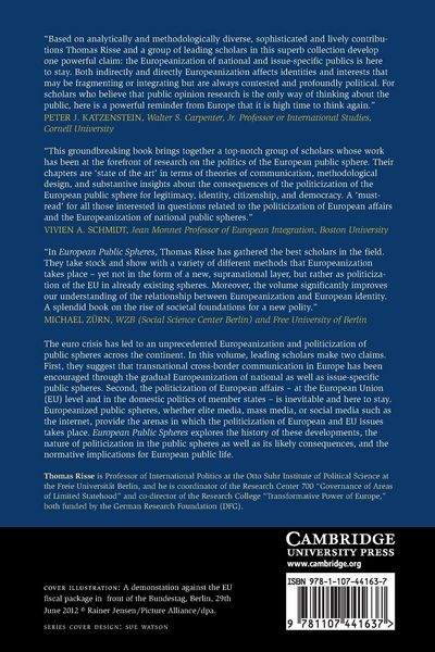 Produktbild: European Public Spheres