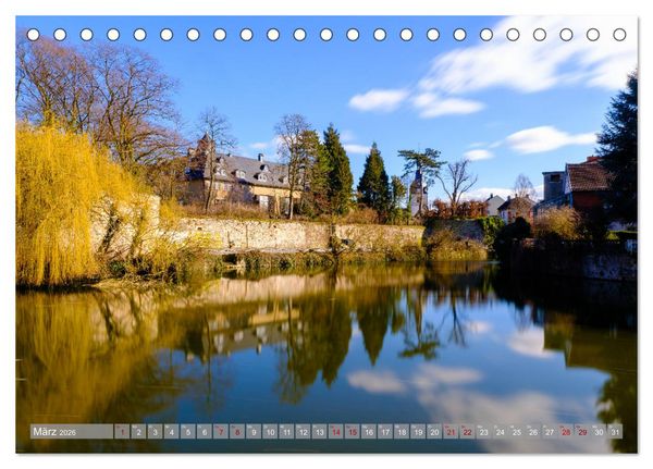 Produktbild: Ein Blick auf Detmold (Tischkalender 2026 DIN A5 quer), CALVENDO Monatskalender