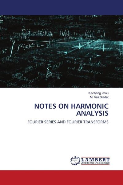 Produktbild: Notes On Harmonic Analysis
