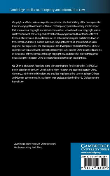 Produktbild: Copyright and International Negotiations