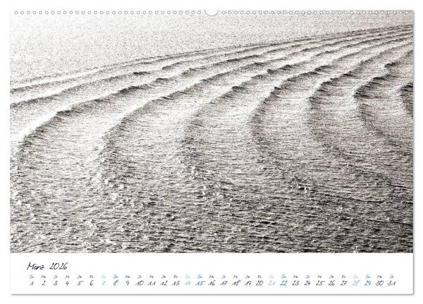 Produktbild: Meeresbilder - Nordsee-Impressionen (hochwertiger Premium Wandkalender 2026 DIN A2 quer), Kunstdruck in Hochglanz