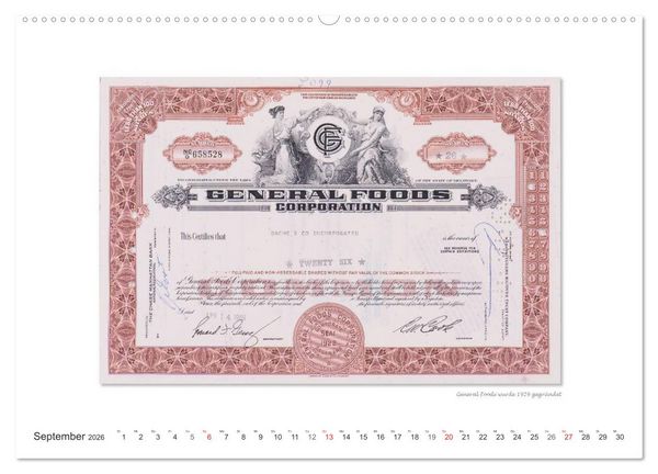 Produktbild: Aktien & Wertpapiere / CH-Version (hochwertiger Premium Wandkalender 2026 DIN A2 quer), Kunstdruck in Hochglanz
