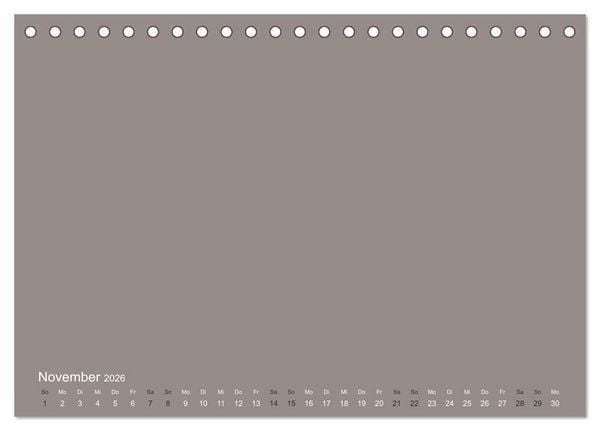 Produktbild: DIY Bastel-Kalender -Erdige Pastell Farben- Zum Selbstgestalten (Tischkalender 2026 DIN A5 quer), CALVENDO Monatskalender