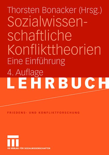 Produktbild: Sozialwissenschaftliche Konflikttheorien