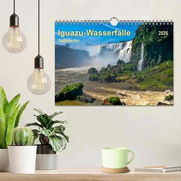 Produktbild: Iguazu Wasserf&auml;lle - S&uuml;damerika (Wandkalender 2026 DIN A4 quer), CALVENDO Monatskalender