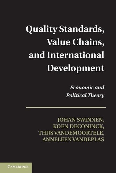 Produktbild: Quality Standards, Value Chains, and International Development