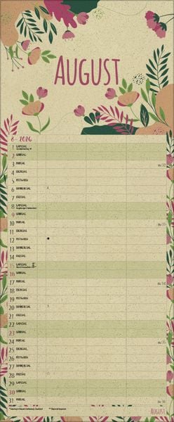 Produktbild: Natural Art Timer für 2 Graspapier 2026
