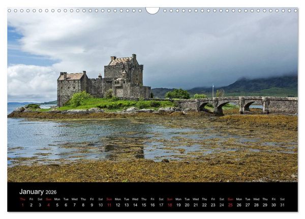 Produktbild: Historic Scotland (Wall Calendar 2026 DIN A3 landscape), CALVENDO 12 Month Wall Calendar