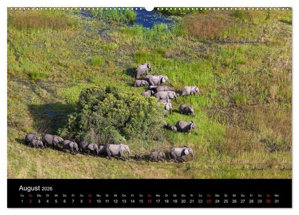Produktbild: Abenteuer Afrika (hochwertiger Premium Wandkalender 2026 DIN A2 quer), Kunstdruck in Hochglanz