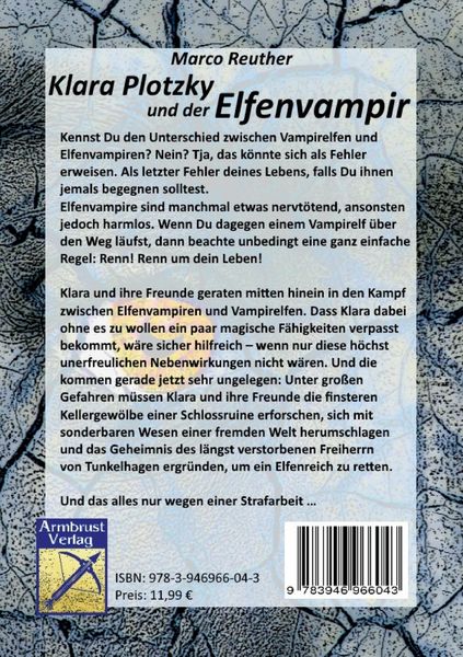 Produktbild: Klara Plotzky und der Elfenvampir