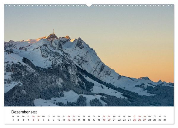 Produktbild: Faszination S&auml;ntis (Wandkalender 2026 DIN A2 quer), CALVENDO Monatskalender