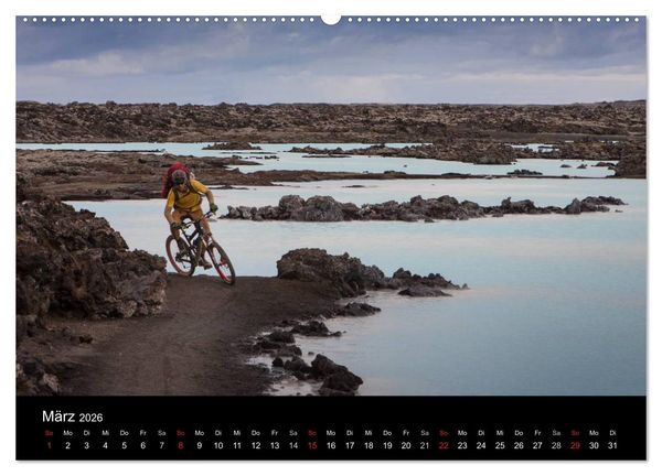 Produktbild: Bike Abenteuer Island (hochwertiger Premium Wandkalender 2026 DIN A2 quer), Kunstdruck in Hochglanz