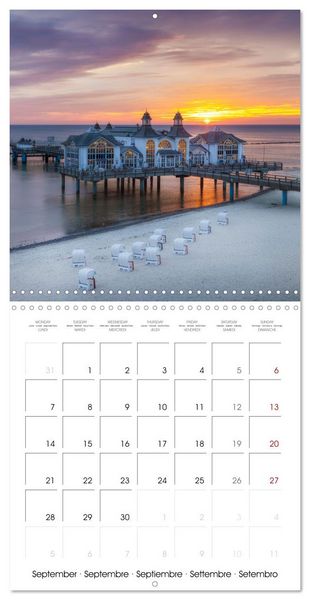Produktbild: SEA BREEZE Relaxing coastal moments (Wall Calendar 2026 12 &times; 12 Inch) CALVENDO 12 Month Wall Calendar